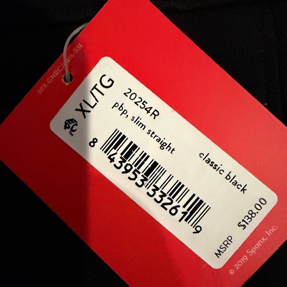 NWT SPANX Women's Black Dress Pants - Picture 2 of 3